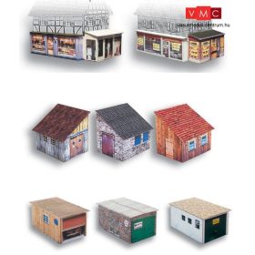 Heki 10510 Melléképületek kartonból (H0)