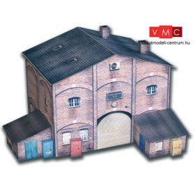 Heki 10611 Gyárcsarnok kartonból (H0)