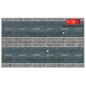 Heki 12050 Városi úttest járdával (3 db) kartonból (H0)