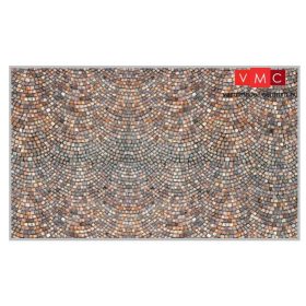   Heki 12071 Római kockakő útburkolat (3 db) kartonból (H0)