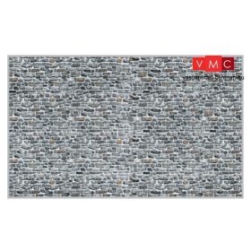   Heki 14001 Karton dekorlap: bányakő, 31 x 21 cm (3 db) (H0)