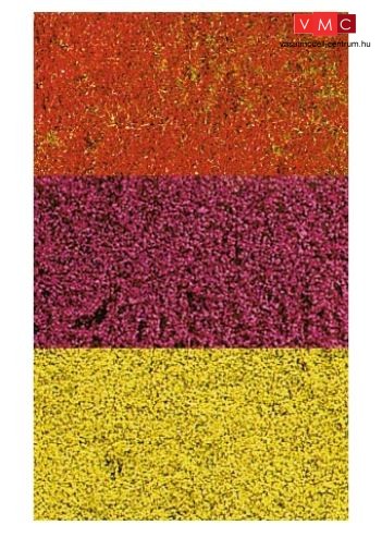 Heki 1585 Téphető virágszőnyeg (decovlies): vegyes színek (28 x 14 cm)