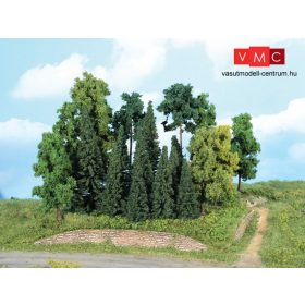 Heki 1957 Vegyes erdő csomag, 20 db 7-18 cm (H0,TT)
