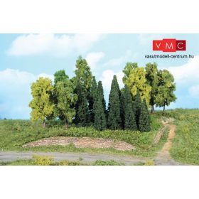 Heki 1958 Vegyes erdő csomag, 22 db 5-12 cm (H0,TT,N,Z)