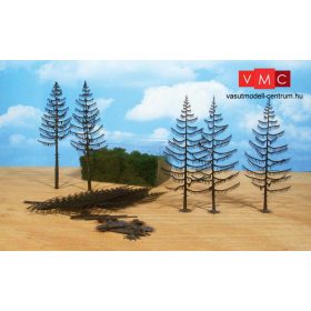   Heki 1970 Lucfenyő építőkészlet (10 db), 18-22 cm (H0,TT)