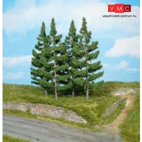Heki 2122 Felezett fenyőfa (4 db), 17 cm, háttérnek (H0)