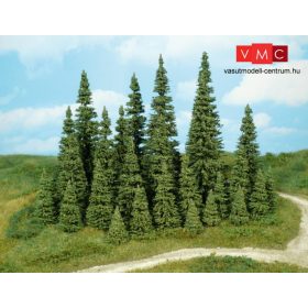 Heki 2180 Fenyőfa talp nélkül (30 db), 3-7 cm (H0,TT,N,Z)