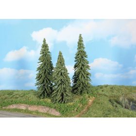 Heki 21800 Fenyőfa talp nélkül (3 db), 18-22 cm (H0,TT)