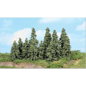   Heki 21803 Viharfenyők talp nélkül (7 db), 7-11 cm (H0,TT,N)