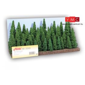  Heki 2243 Fenyőerdő, 40 db fenyőfa, 5-12 cm magas (H0,TT,N)