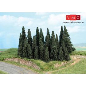 Heki 2261 Fenyőerdő, 24 db fenyőfa, 5-11 cm (H0,TT,N,Z)