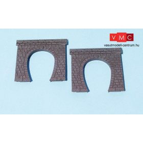 Heki 3124 Alagútbejárat, egyvágányos, 2 db (H0)