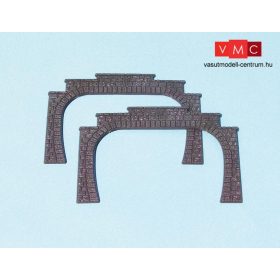 Heki 3126 Alagútbejárat, kétvágányos, 2 db (H0)