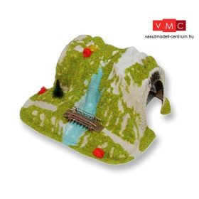 Heki 5032 Alagút kis híddal, egyvágányos, egyenes (H0)