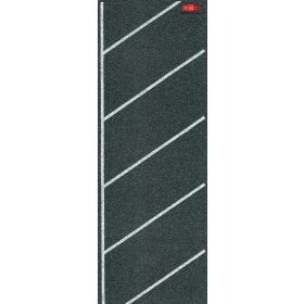   Heki 6578 Útburkolat: aszfaltozott parkolóhely, ferde sávozás (N)