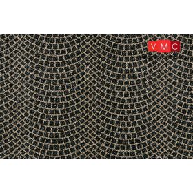   Heki 6589 Útburkolat: római kockaköves tér, 48 cm x 24 cm (H0)