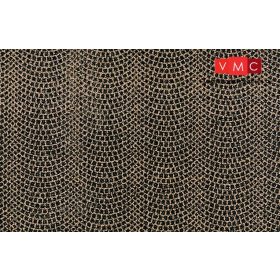   Heki 6590 Útburkolat: római kockaköves tér, 48 cm x 24 cm (N)