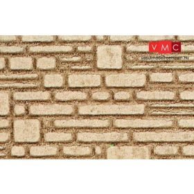 Heki 70012 Naturkő támfal, 2 db (H0,TT)