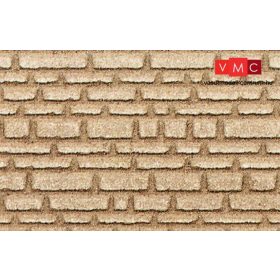 Heki 70022 Homokkő támfal, 2 db (H0,TT)