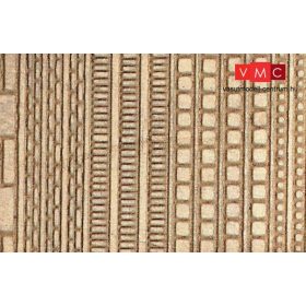   Heki 70072 Dekorlap: homokkőpárkányok támfalakhoz, 2 db (H0,TT)