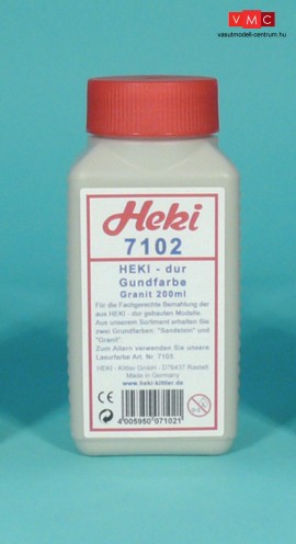 Heki 7102 Akril festék, gránit - matt (200 ml)