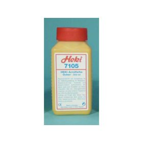 Heki 7105 Akril festék, okkersárga - matt (200 ml)