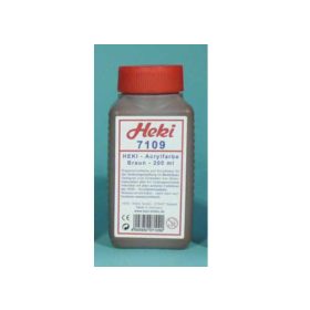 Heki 7109 Akril festék, umbrabarna - matt (200 ml)