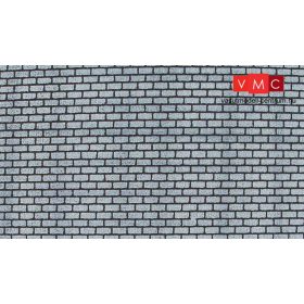 Heki 72142 Dekorlap: Kváderkő támfal, 2 db (H0,TT)