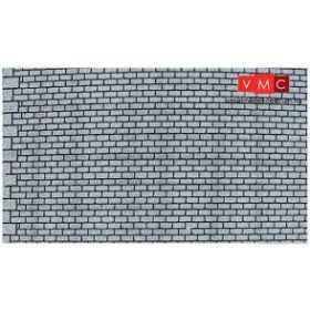 Heki 72182 Dekorlap: téglafal, sarokköves, 2 db (H0,TT)
