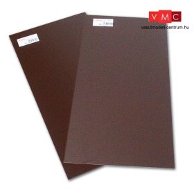Heki 7240 Műanyag lap, barna - 1 mm vastag