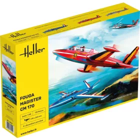 Heller 30510 Fouga Magister CM 170 (1/48)