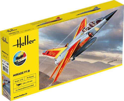 Heller 35319 STARTER KIT Mirage F1 (1/72)