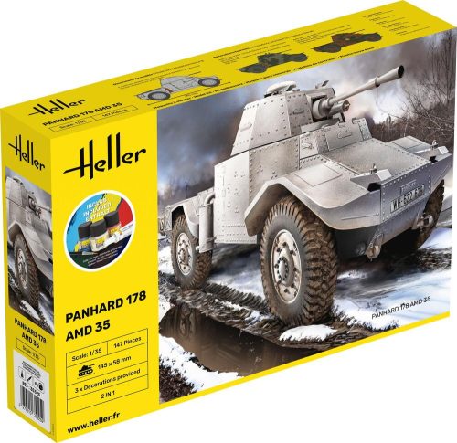 Heller 35325 STARTER KIT Panhard 178 (1/35)