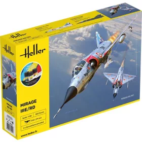 Heller 35422 STARTER KIT Mirage IIIE/RD (1/48)