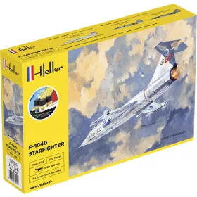   Heller 35520 STARTER KIT F-104G Starfighter 1/48 repülőgép makett
