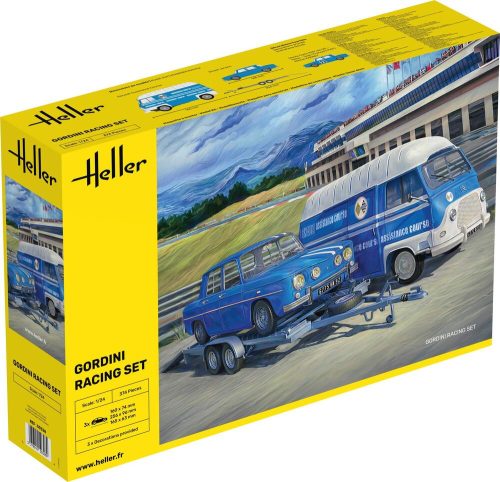 Heller 50328 Gordini Racing Set (1/24)