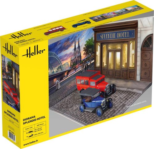 Heller 50330 Diorama Splendid Hotel (1/24)