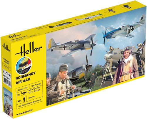 Heller 52329 STARTER KIT Normandy Airwar (1/72)