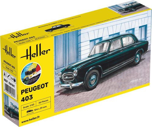 Heller 56161 STARTER KIT Peugeot 403 (1/43)