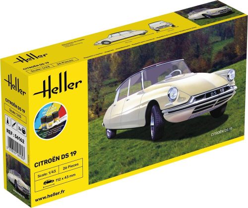 Heller 56162 STARTER KIT Citroen DS 19 (1/43)