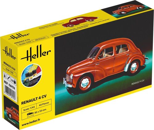 Heller 56174 STARTER KIT Renault 4 CV (1/43)