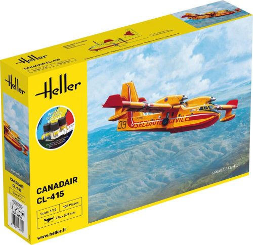 Heller 56370 STARTER KIT Canadair CL-415 (1/72)