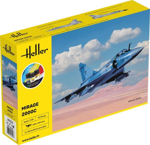 Heller 56426 STARTER KIT Mirage 2000 C (1/48)