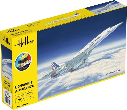 Heller 56445 STARTER KIT Concorde (1/125)