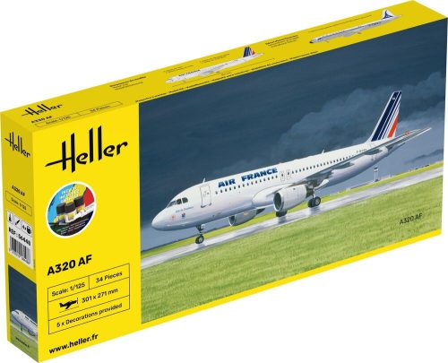 Heller 56448 STARTER KIT A-320 AF (1/125)