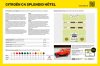 Heller 56713 STARTER KIT Citroen C4 "Splendid Hotel (1/24)