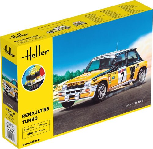 Heller 56717 STARTER KIT Renault R5 Turbo (1/24)