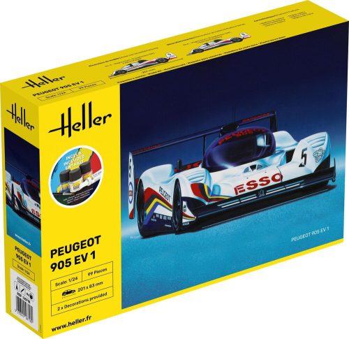 Heller 56718 STARTER KIT Peugeot 905 EV 1 (1/24)