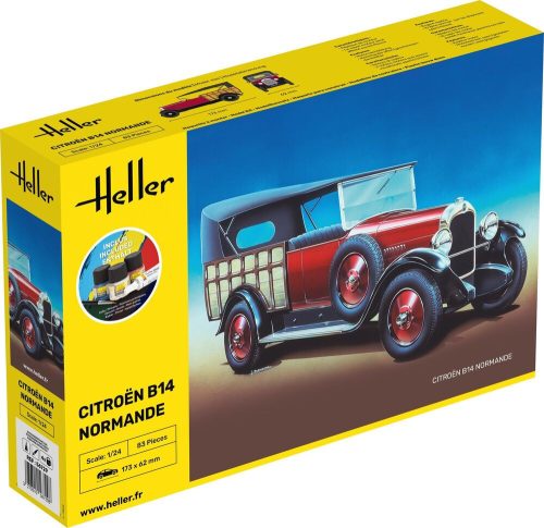 Heller 56729 STARTER KIT Citroen B14 Normande (1/24)