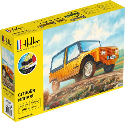 Heller 56760 STARTER KIT Citroen Mehari (Version 1) (1/24)